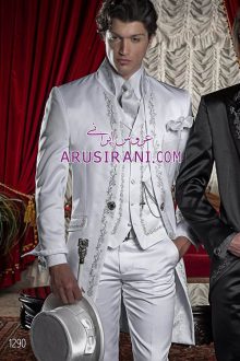 کت شلوار مردانه سفید