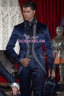 کت و شلوار مردانه آبی