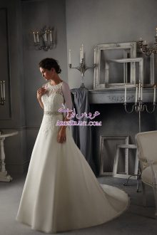 لباس عروس طرح A دنباله دار 2014