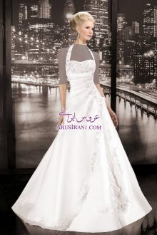 لباس عروس طرح A بلند 2014