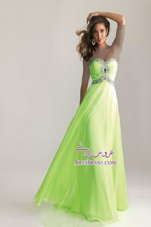 لباس مجلسی کلوش بلند 2014