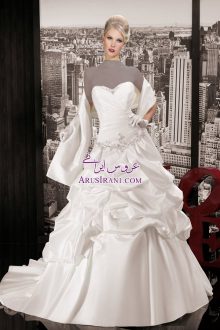 لباس عروس طرح A دنباله دار 2014