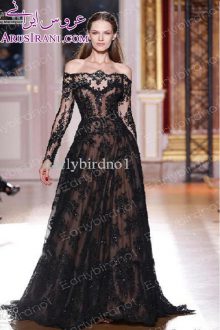 لباس مجلسی طرح A دنباله دار 2014