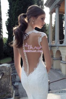 لباس عروس ماهی بلند 2014