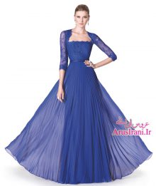 لباس مجلسی طرح A بلند 2015