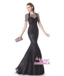 لباس مجلسی طرح A بلند 2015