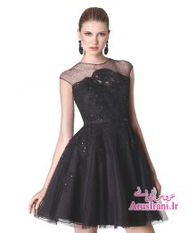 لباس مجلسی پرنسس کوتاه 2015