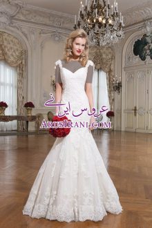 لباس عروس ماهی بلند 2015