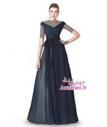 لباس مجلسی طرح A بلند 2015