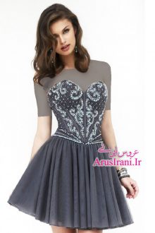 لباس مجلسی کلوش کوتاه 2015