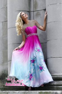 لباس مجلسی کلوش بلند 2015