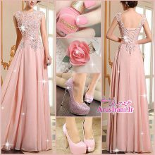 لباس مجلسی سلطنتی بلند 2015