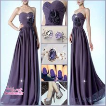 لباس مجلسی سلطنتی بلند 2015