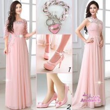 لباس مجلسی سلطنتی بلند 2015