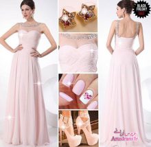 لباس مجلسی طرح A دنباله دار 2015