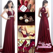 لباس مجلسی سلطنتی دنباله دار 2015