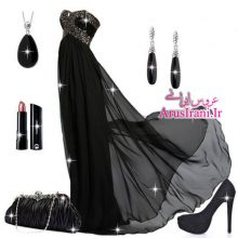 لباس مجلسی سلطنتی بلند 2015