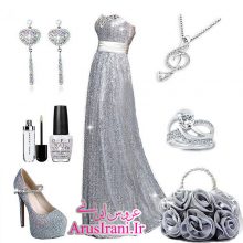 لباس مجلسی سلطنتی بلند 2015