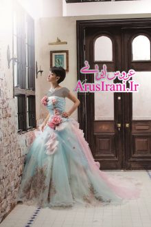 لباس نامزدی پرنسسی بلند