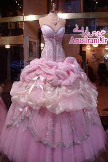 لباس نامزدی پرنسسی بلند