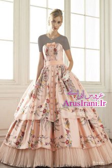 لباس نامزدی پرنسسی بلند