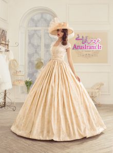 لباس عروس پرنسس بلند 2015