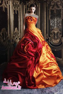 لباس نامزدی پرنسسی بلند