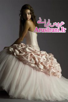 لباس نامزدی پرنسسی بلند