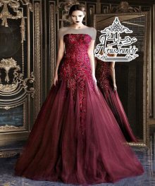 لباس نامزدی پرنسسی بلند