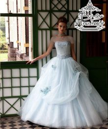 لباس نامزدی پرنسسی بلند