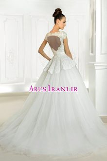 لباس عروس پرنسس دنباله دار 2015
