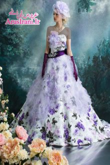 لباس نامزدی پرنسسی بلند