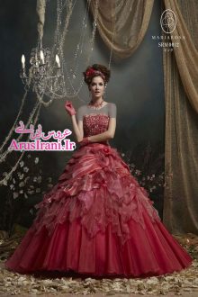 لباس نامزدی پرنسسی بلند