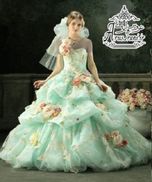 لباس نامزدی پرنسسی بلند