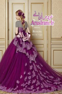 لباس نامزدی پرنسسی بلند