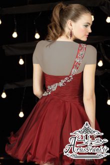 لباس مجلسی طرح A کوتاه 2015