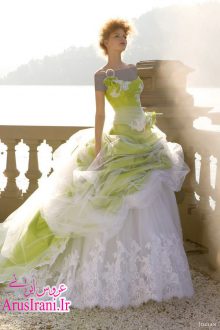 لباس نامزدی پرنسسی بلند