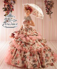 لباس نامزدی پرنسسی بلند