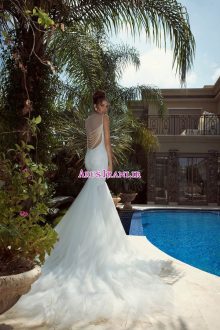لباس عروس ماهی دنباله دار 2015