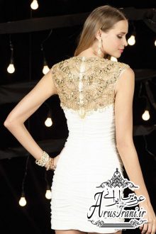 لباس مجلسی کلوش کوتاه 2015