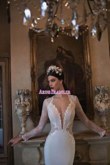 لباس عروس ماهی دنباله دار 2015