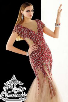 لباس مجلسی کلوش بلند 2015