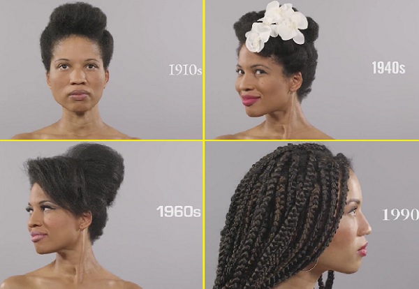 100 سال آرایش در سیاه پوستان آمریکا