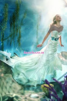 لباس عروس ماهی دنباله دار