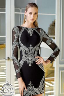 لباس مجلسی کلوش کوتاه 2015