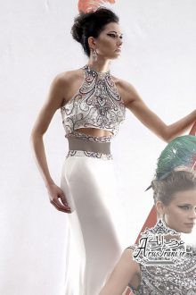 لباس مجلسی کلوش بلند 2015