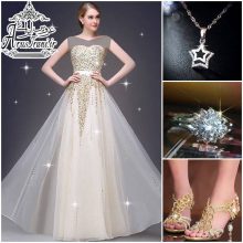 لباس مجلسی سلطنتی بلند 2015