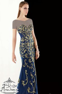 لباس مجلسی کلوش بلند 2015