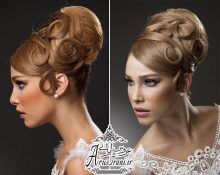 گالری عکس مدل شینیون مو 378