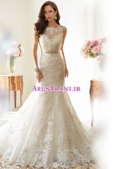 لباس عروس ماهی دنباله دار 2015
